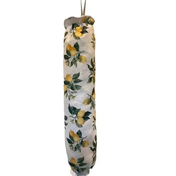 Handmade Plastic Bag Holder- Lemons - Picture 1 of 1